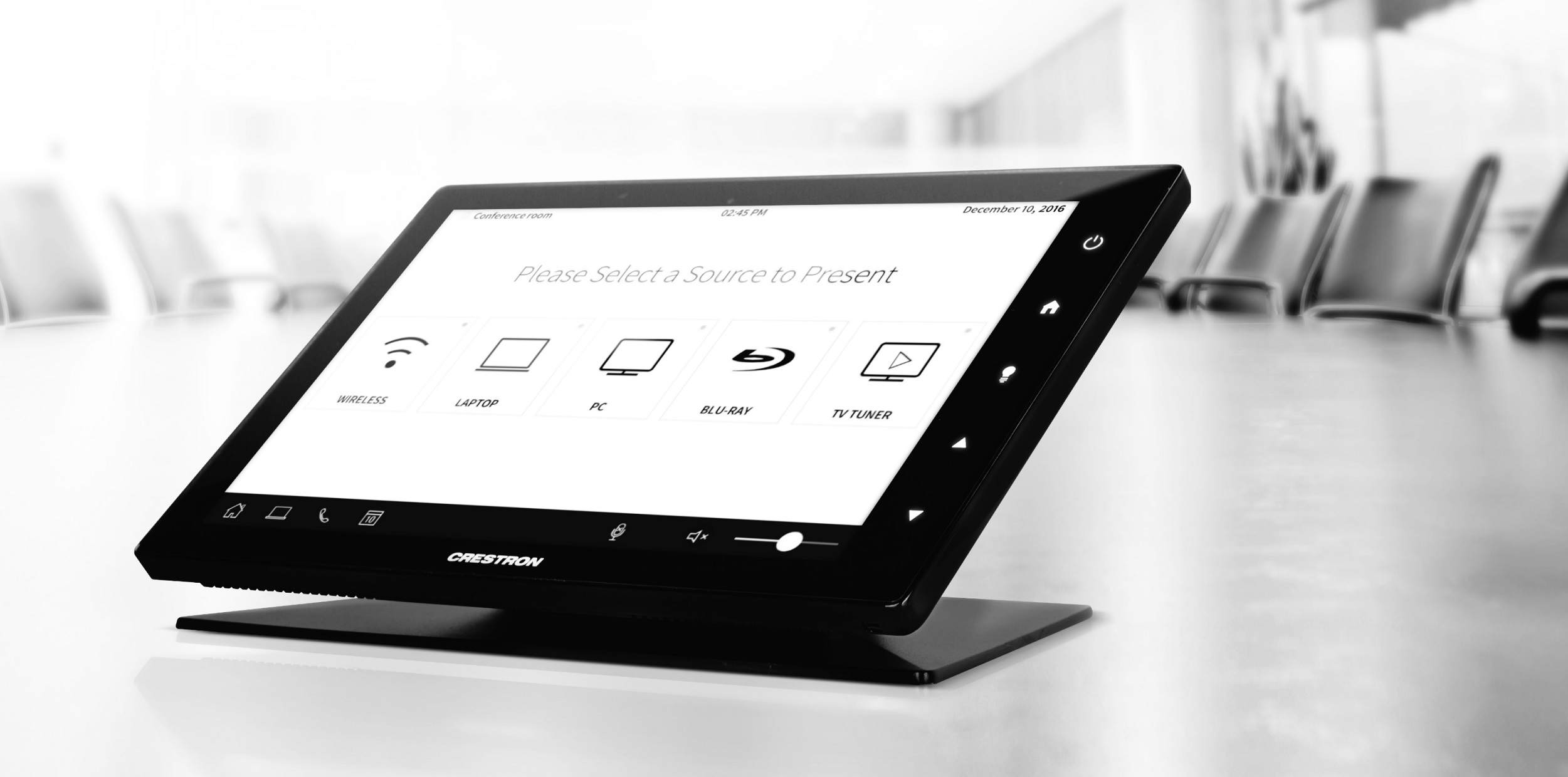 AV Integration, Room Control System And Scheduling
